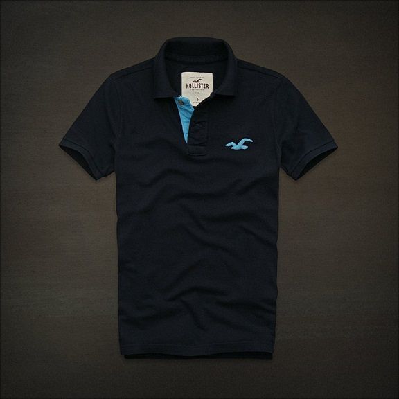 Camisa Polo Masculina Hollister