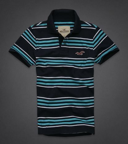 Camisa Polo Masculina Hollister